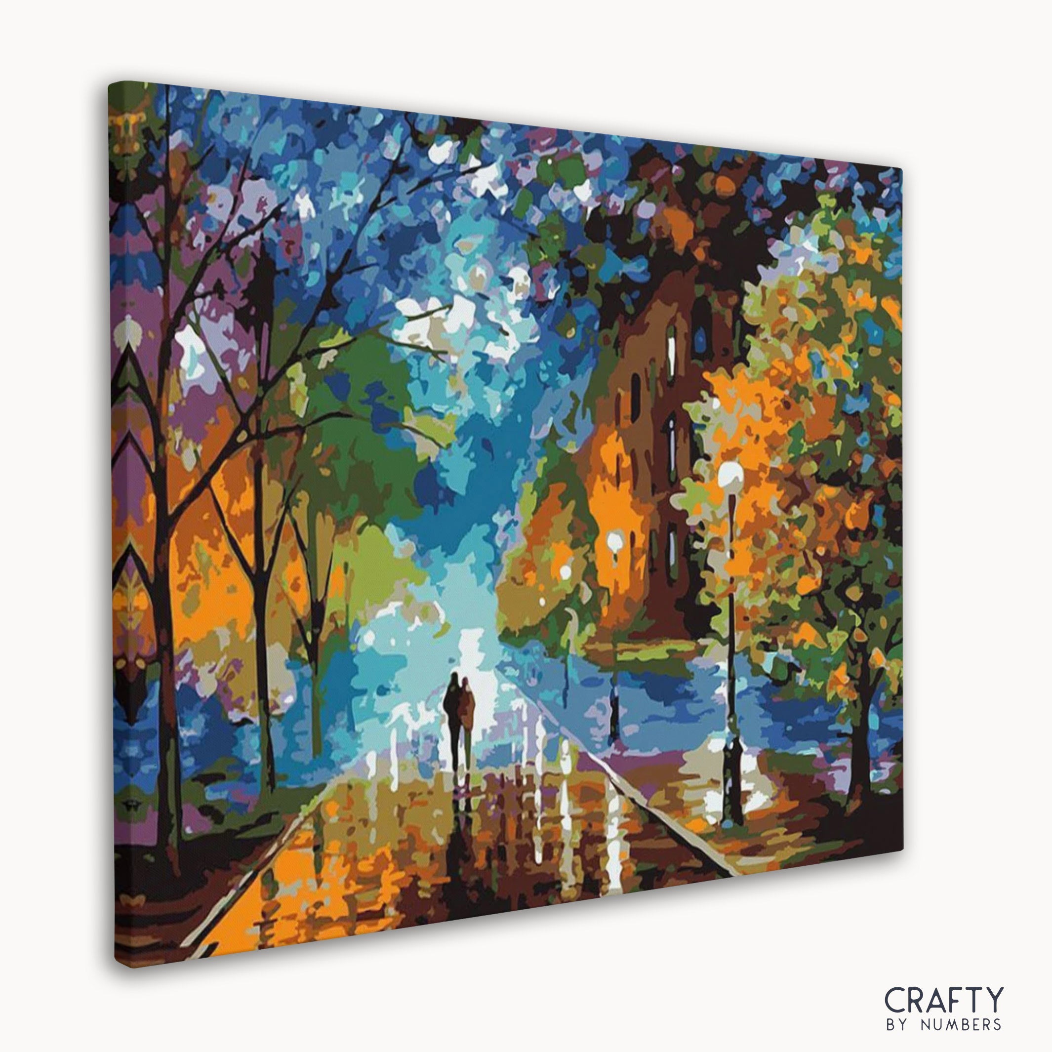 Romantic Walk in the Rain