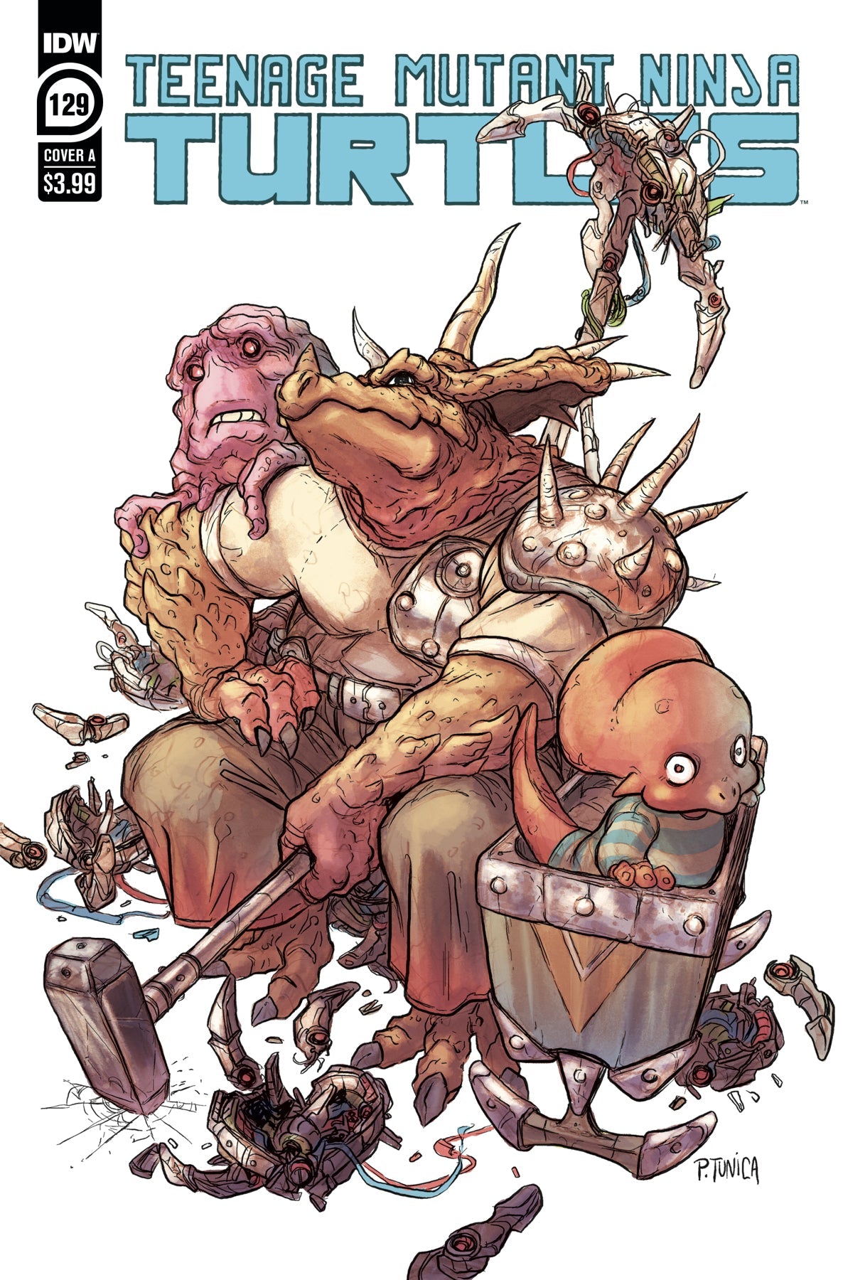 Tmnt Ongoing #129 A Pablo Tunica Teenage Mutant Ninja Turtles (C: 1-0-0) (05/25/2022) Idw