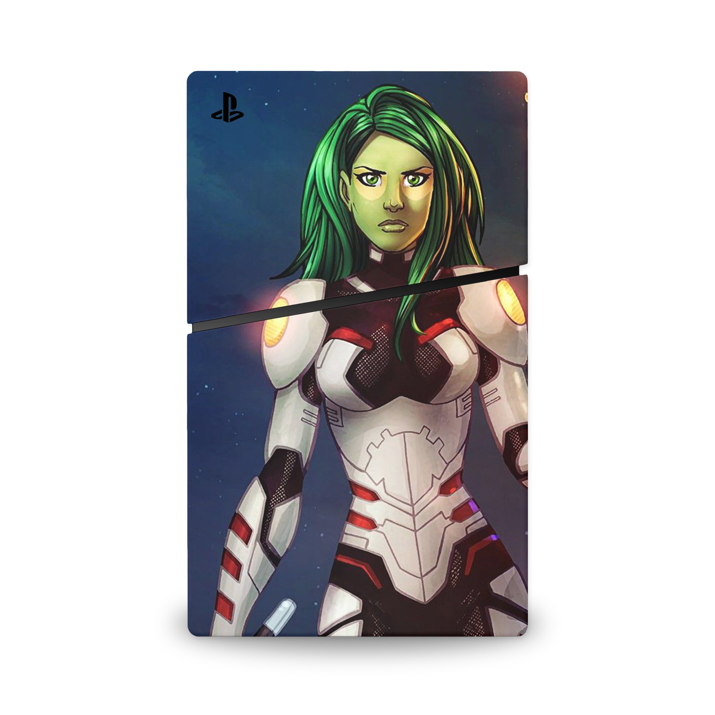 Celestial Assassin PS5 Slim Digital Skin