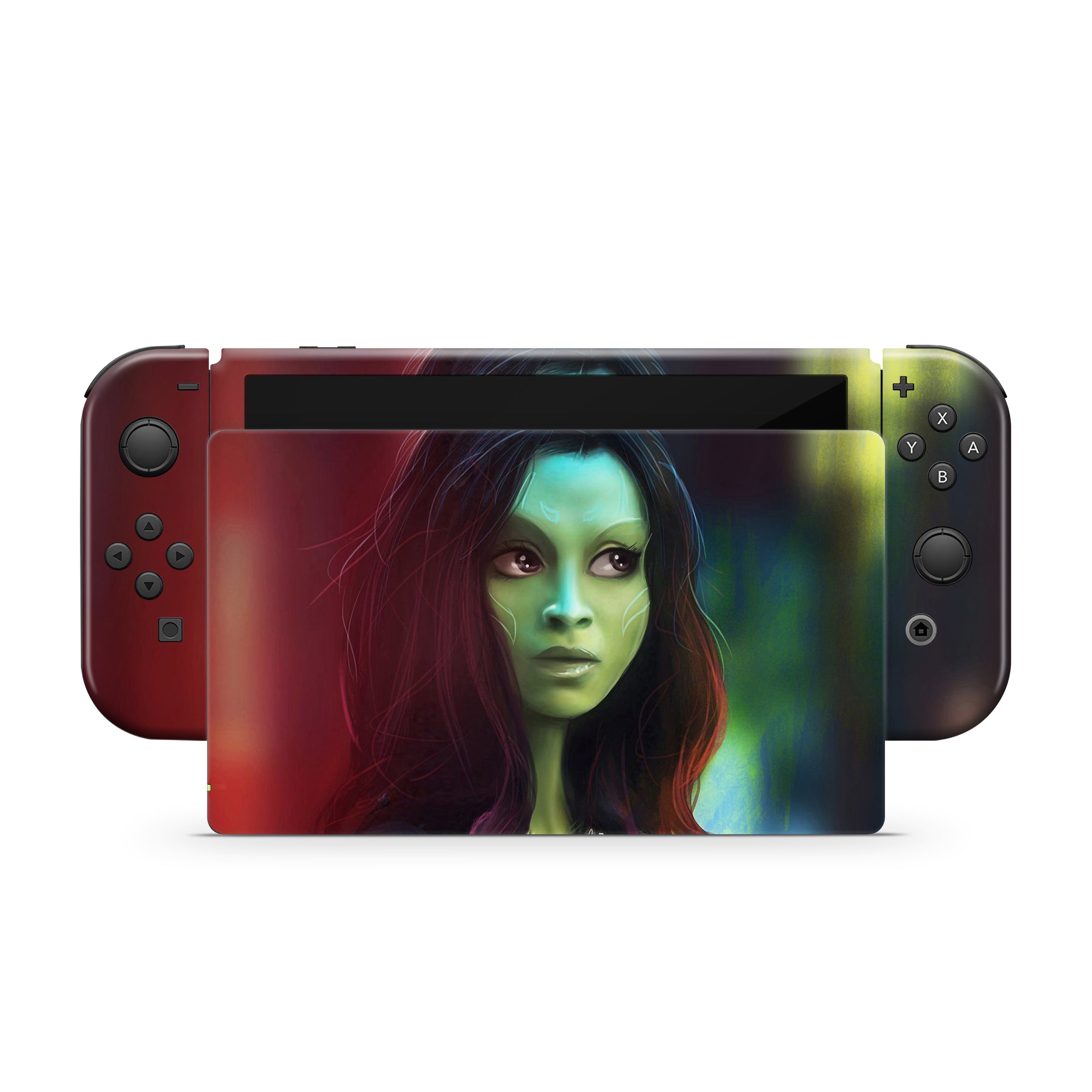 Celestial Assassin Nintendo Switch OLED Skin