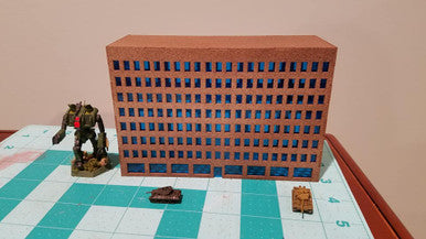 6mm Modern / Future City Building - 285CSS071