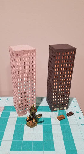 6mm Modern / Future City Building - 285CSS070