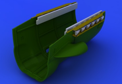 Eduard 632184 1/32 Aircraft- Bf109G2/4 Exhaust Stacks for RVL (Resin)