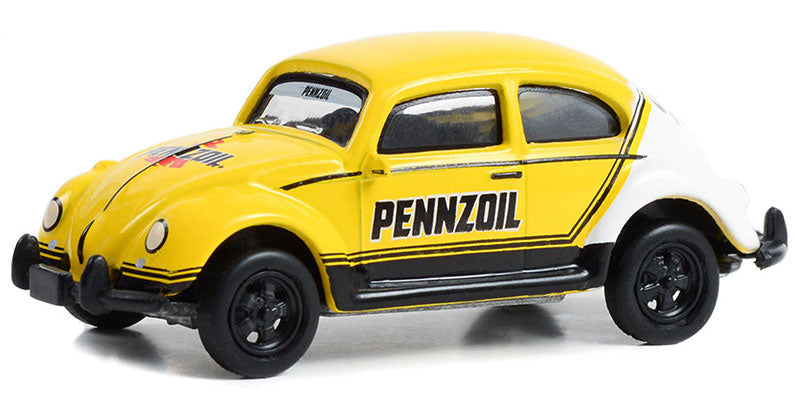 Greenlight 36070-E 1/64 Scale Pennzoil Racing - Classic Volkswagen Beetle Club Vee-Dub