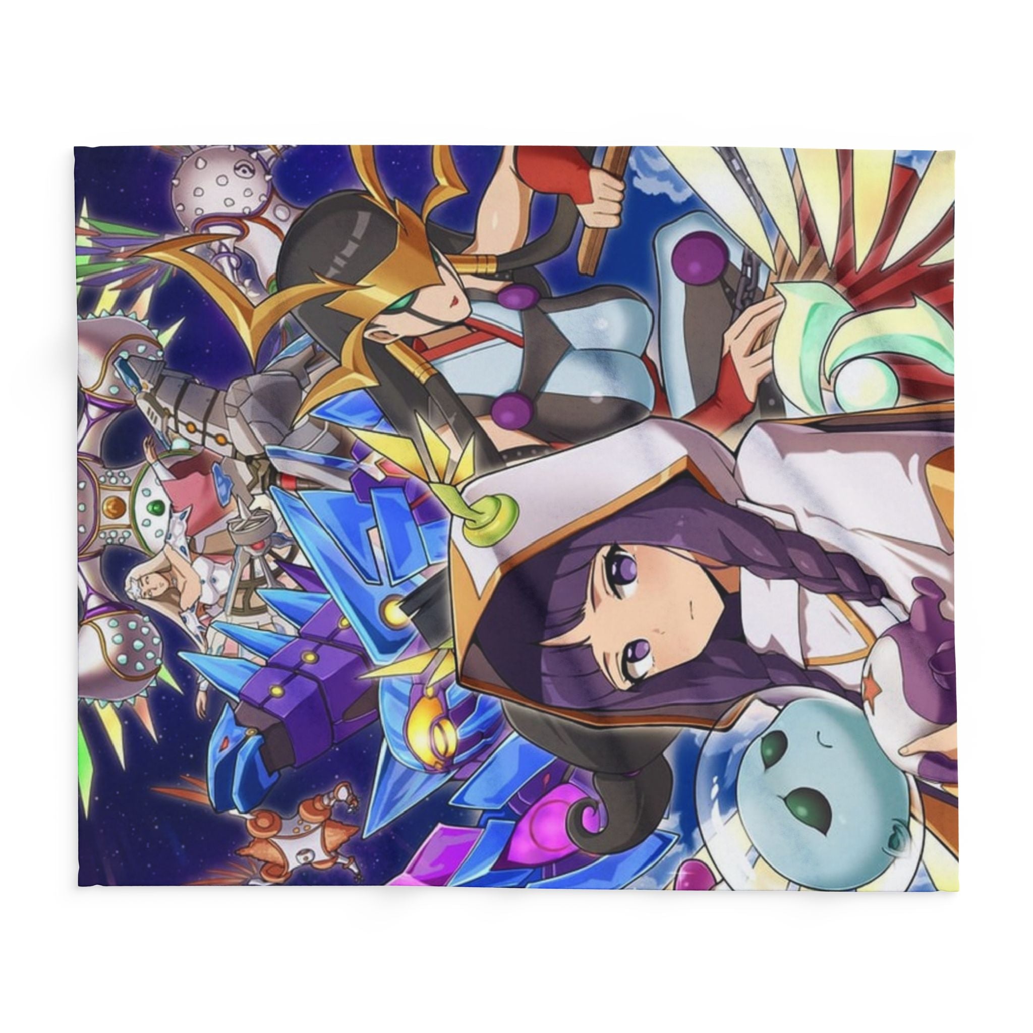 Drykage Anime-Inspired Arctic Fleece Blanket, Cozy Throw for Gamers, Soft Blanket for Home, Perfect Gift for Anime Lovers, Decorative Blanket