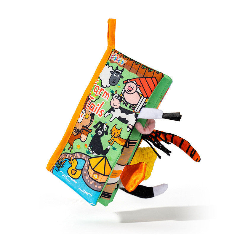 Baby Educational Cloth Book – Early Learning Soft Fabric Toy for Infants