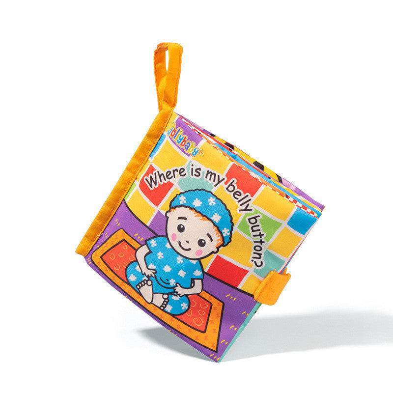 Baby Educational Cloth Book – Early Learning Soft Fabric Toy for Infants