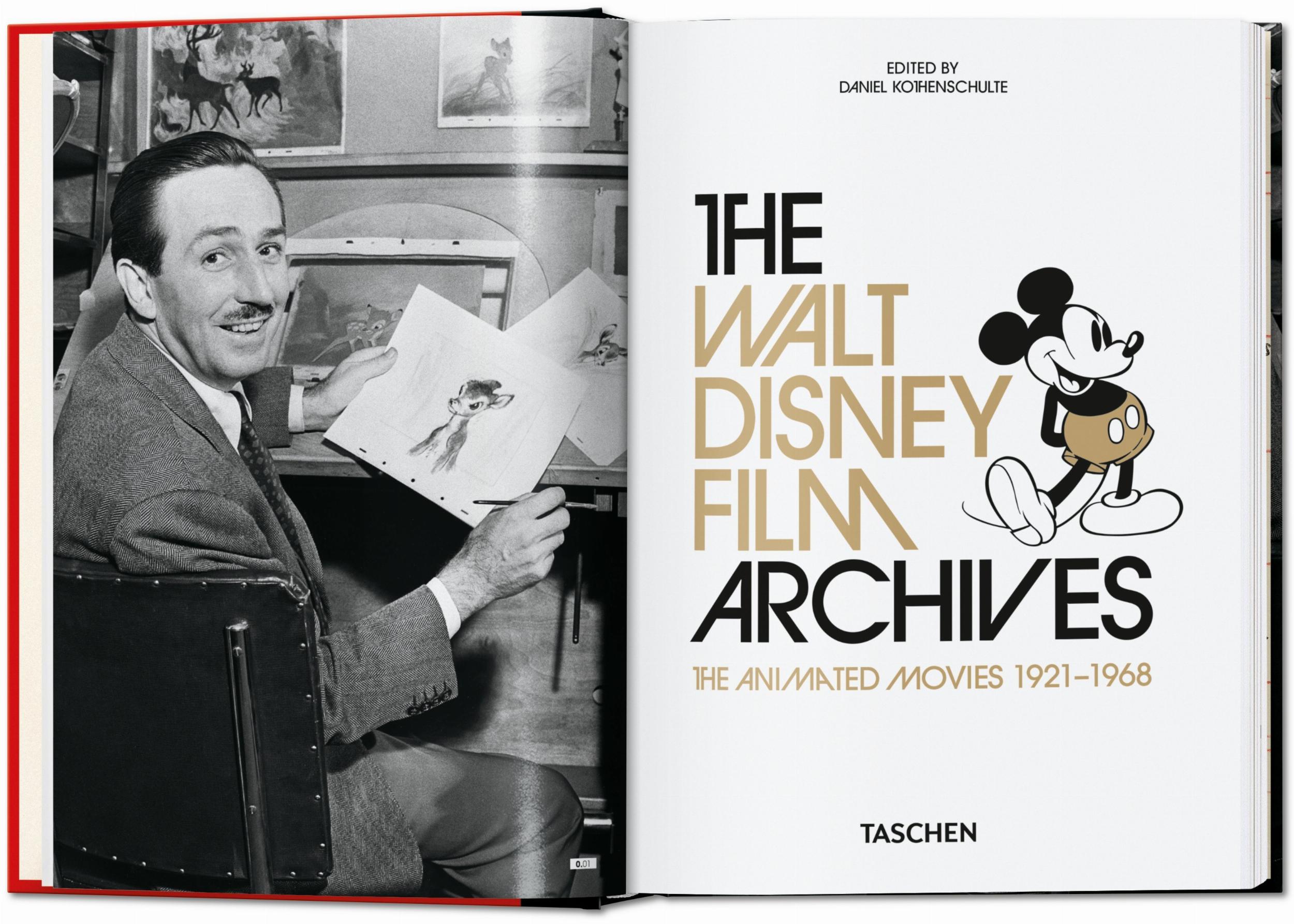 Los Archivos de Walt Disney. Sus películas de animación 1921–1968. 45th Ed. (Spanish)
