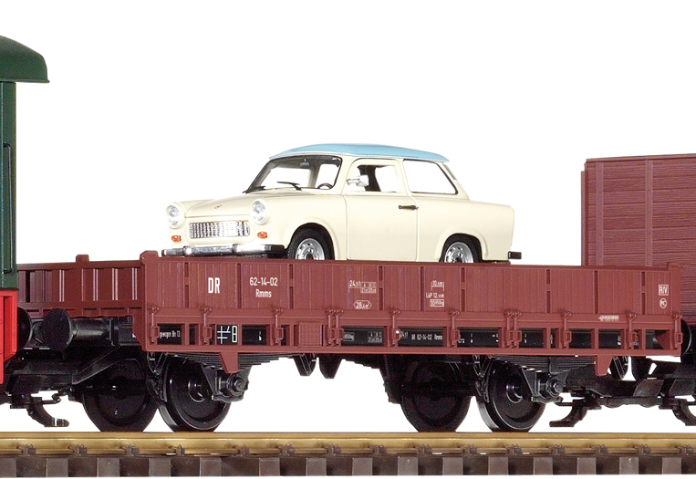 PIKO 38121 G Scale DR V20 Freight Starter Set Analog Sound 120V