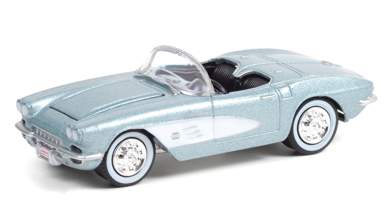Greenlight 37230-A 1/64 Scale 1961 Chevrolet Corvette Convertible Lot #681