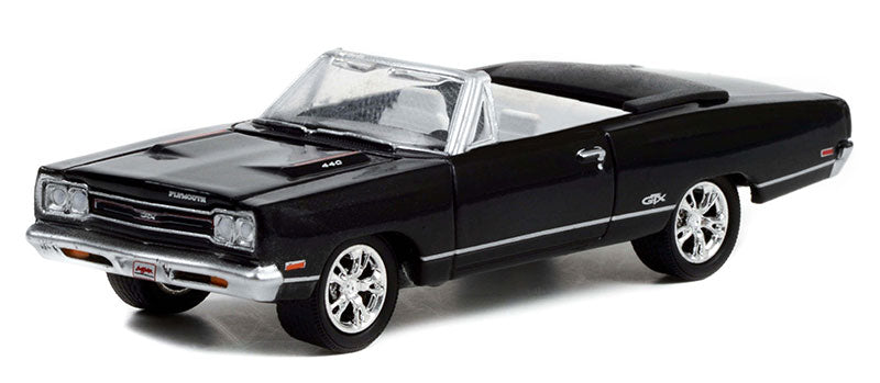 Greenlight 37250-D 1/64 Scale 1969 Plymouth GTX Convertible Lot #1370.1