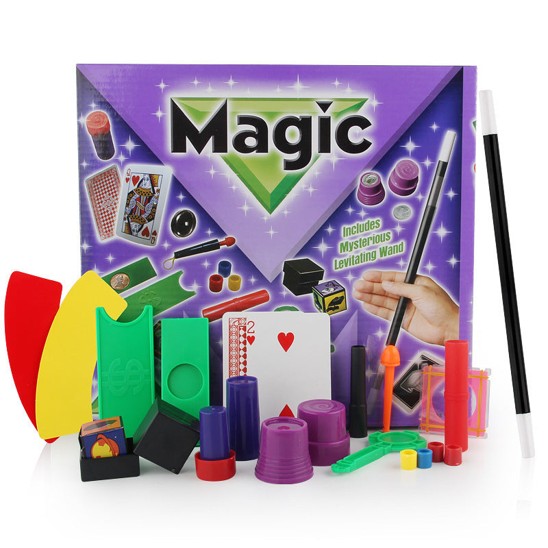 Magic Tricks Set – Fun Magic Prop Kit for Kids with 45+ Tricks
