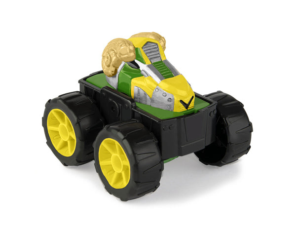 Ertl 37810A-C Scale John Deere Monster Treads Combine to Ram