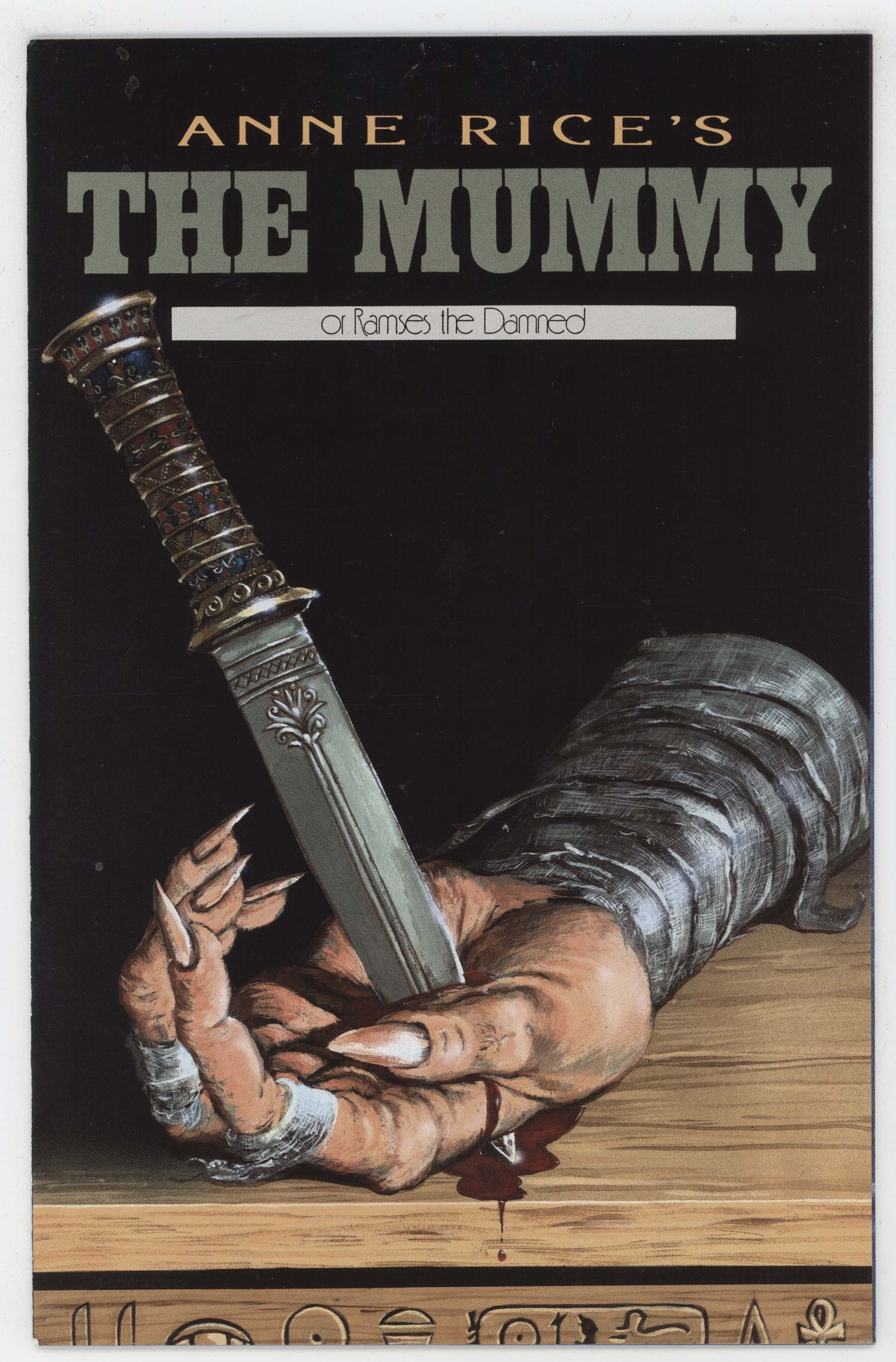 Mummy 5 Millennium 1991 VF NM Anne Rice Ramses The Damned