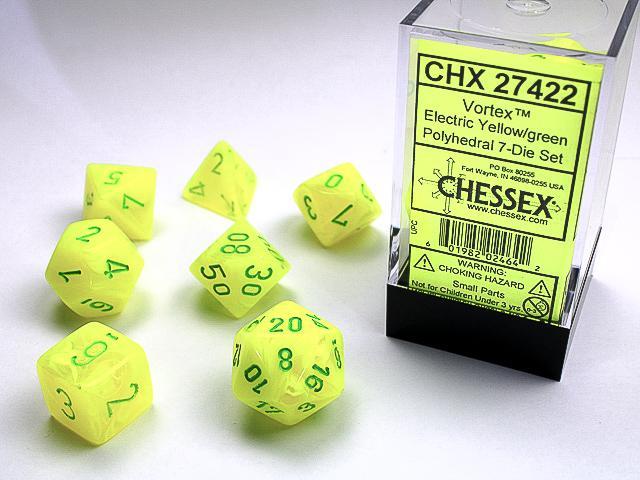 Chessex: Polyhedral Festive Dice sets
