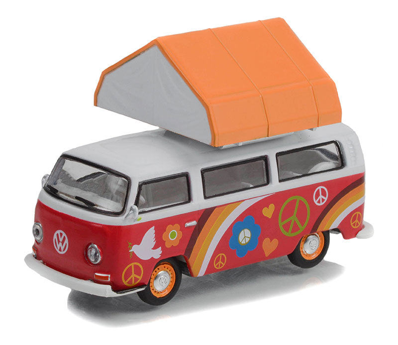 Greenlight 38030-A 1/64 Scale 'Peace and Love' - 1968 Volkswagen Type 2