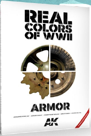 AK Interactive 299 Real Colors of WWII Armor New 2nd Extended & Updated Version