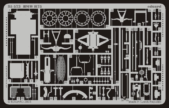 Eduard 35572 1/35 Armor- BMW R75 for TAM