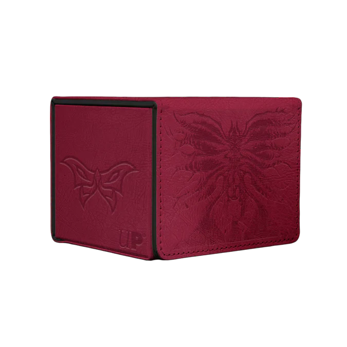 Duskmourn Premium Creepy Leather-Bound Set Symbol Alcove Edge Deck Box for Magic: The Gathering