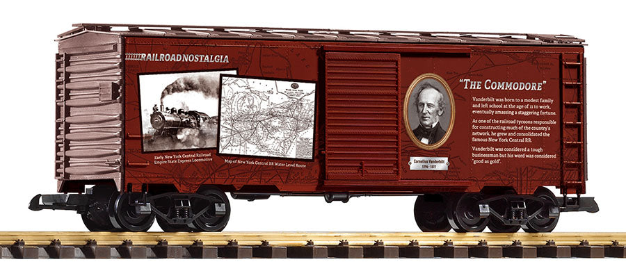 PIKO 38962 G Scale RR Nostalgia "Commodore" Boxcar