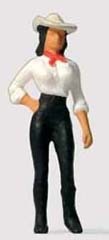 Preiser 29064 HO Scale Individual Figures - Pedestrian Mandy - Standing Cowgirl