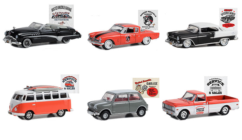 Greenlight 39120-CASE 1/64 Scale Busted Knuckle Garage Series 2