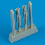 Quickboost 72107 1/72 F8 Air Scoops for ACY