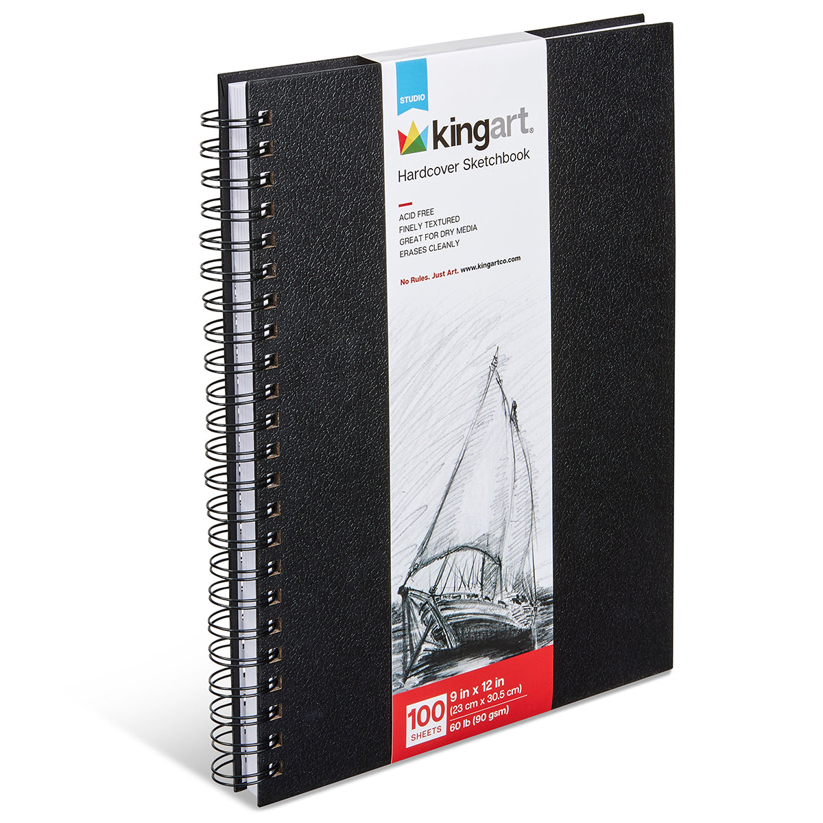 Hardcover Sketchbook 9x12 100 Pages