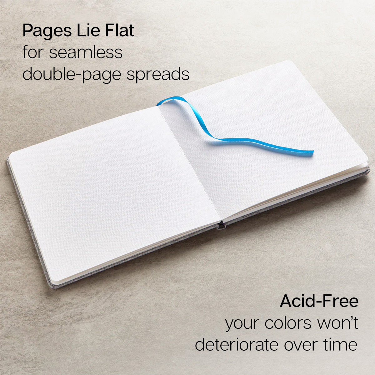 Hardcover Watercolor Paper Sketchbook 8.5x8.5 24 Pages