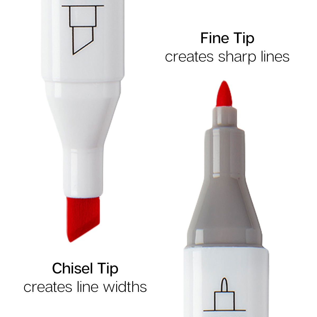 Double-Ended Alcohol Markers 12 Floral Colors