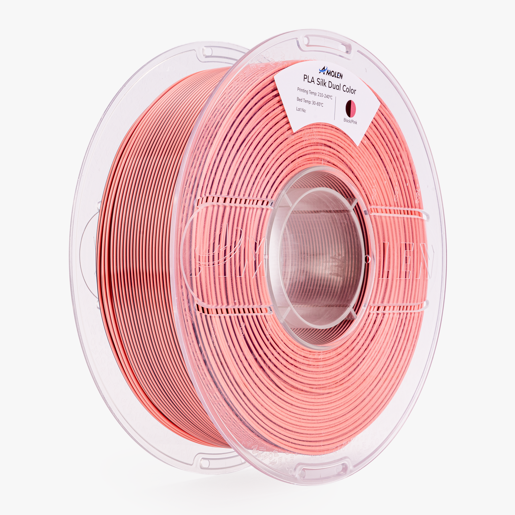 PLA Silk Dual Color Filament 1.75mm, 1KG/2.2LB