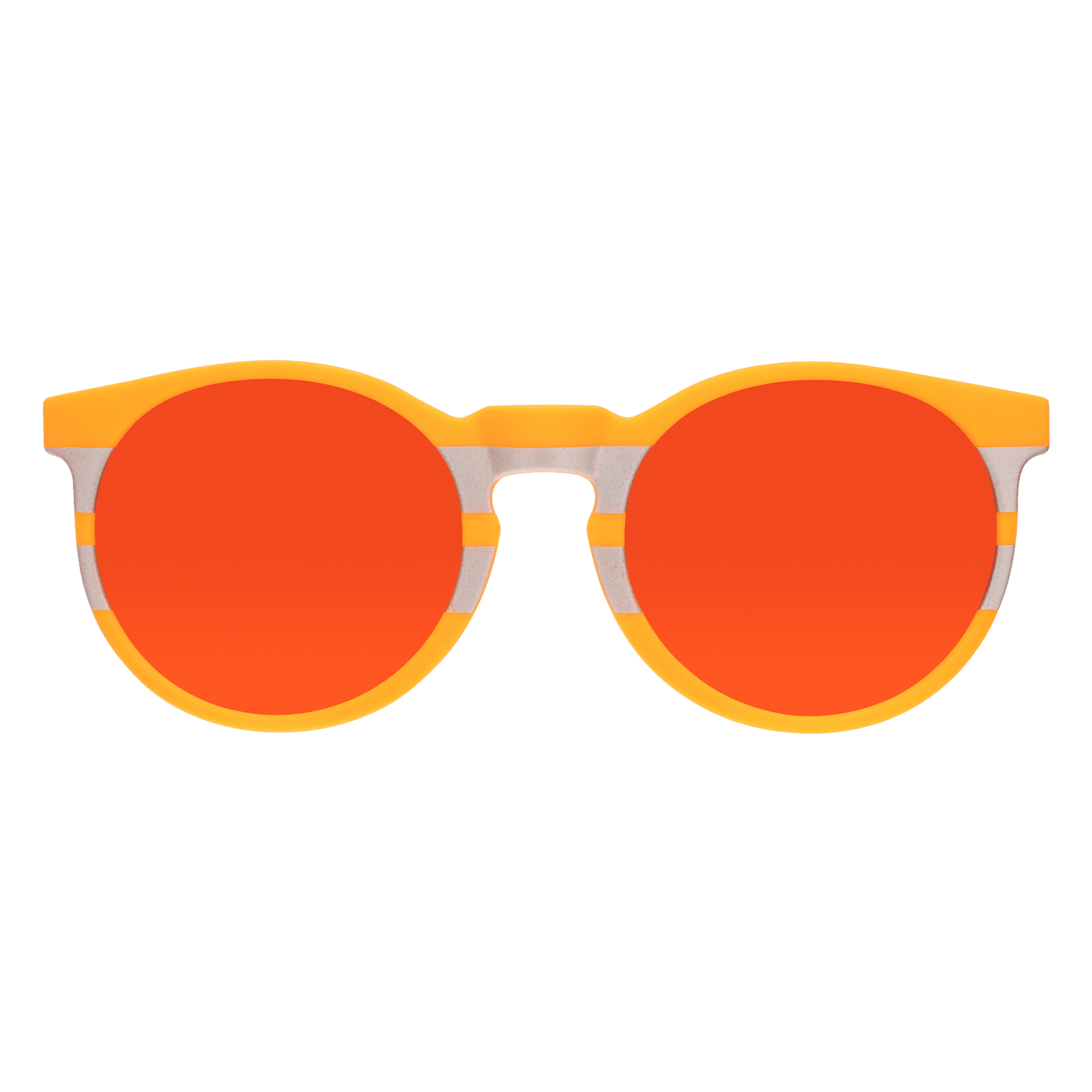 "Face Under Construction” Limited Circle G Polarized Sunglasses