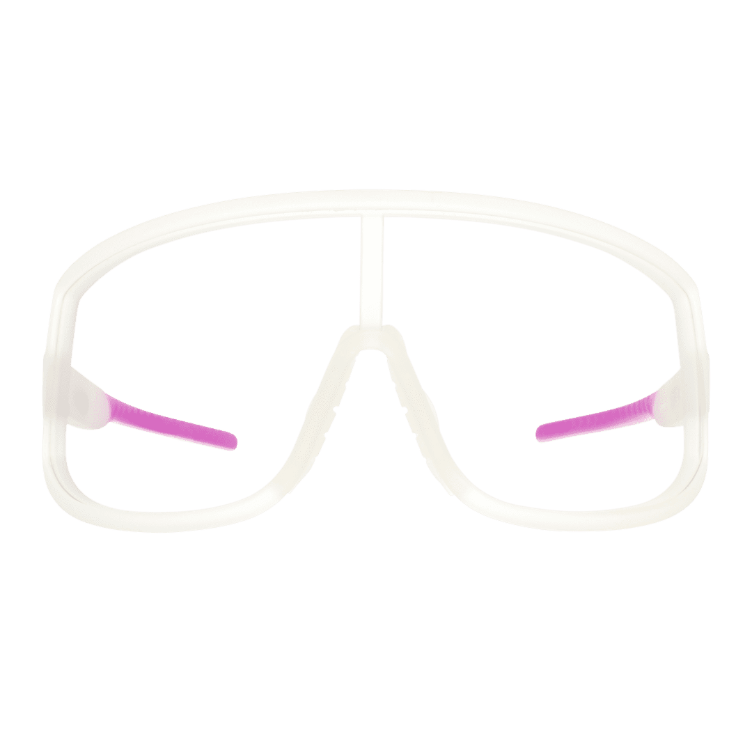 "Crystal Clear Chaos” Wrap G Polarized Sunglasses