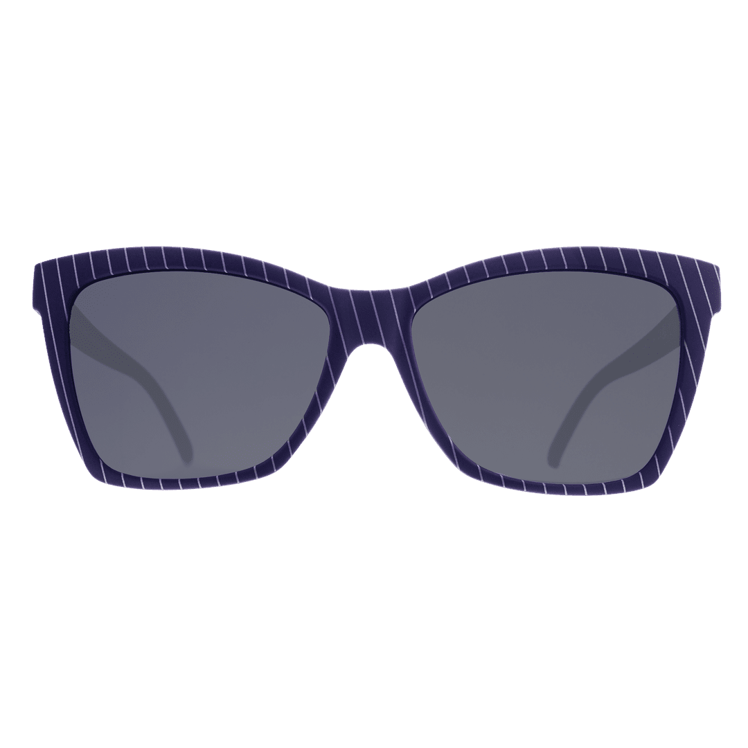 "Navy By Nature" Pop G Formal Polarized Sunglasses