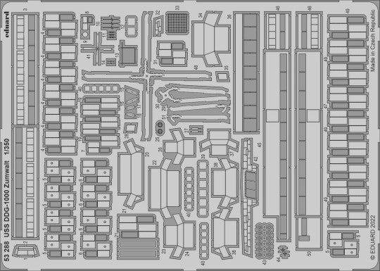 Eduard 53288 1/350 Ship- USS Zumwalt DDG1000 for TAO