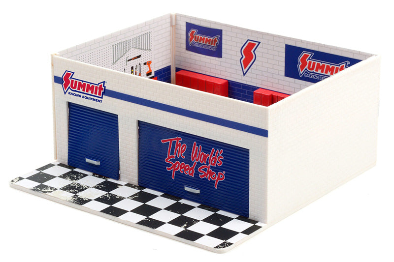 Greenlight 57082 1/64 Scale Summit Racing Equipment - Weekend Workshop Mechanic'S Corner