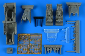 Aires 4846 1/48 Rafale B Early Cockpit Set For RVL