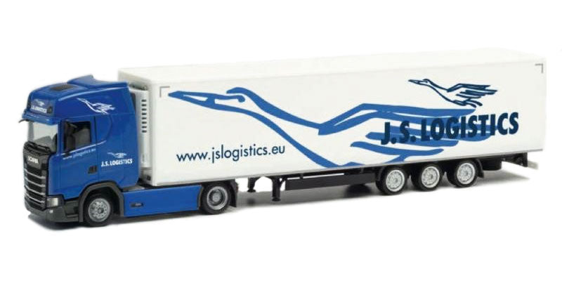 Herpa 312066 1/87 Scale Js Logistik - Scania Cs