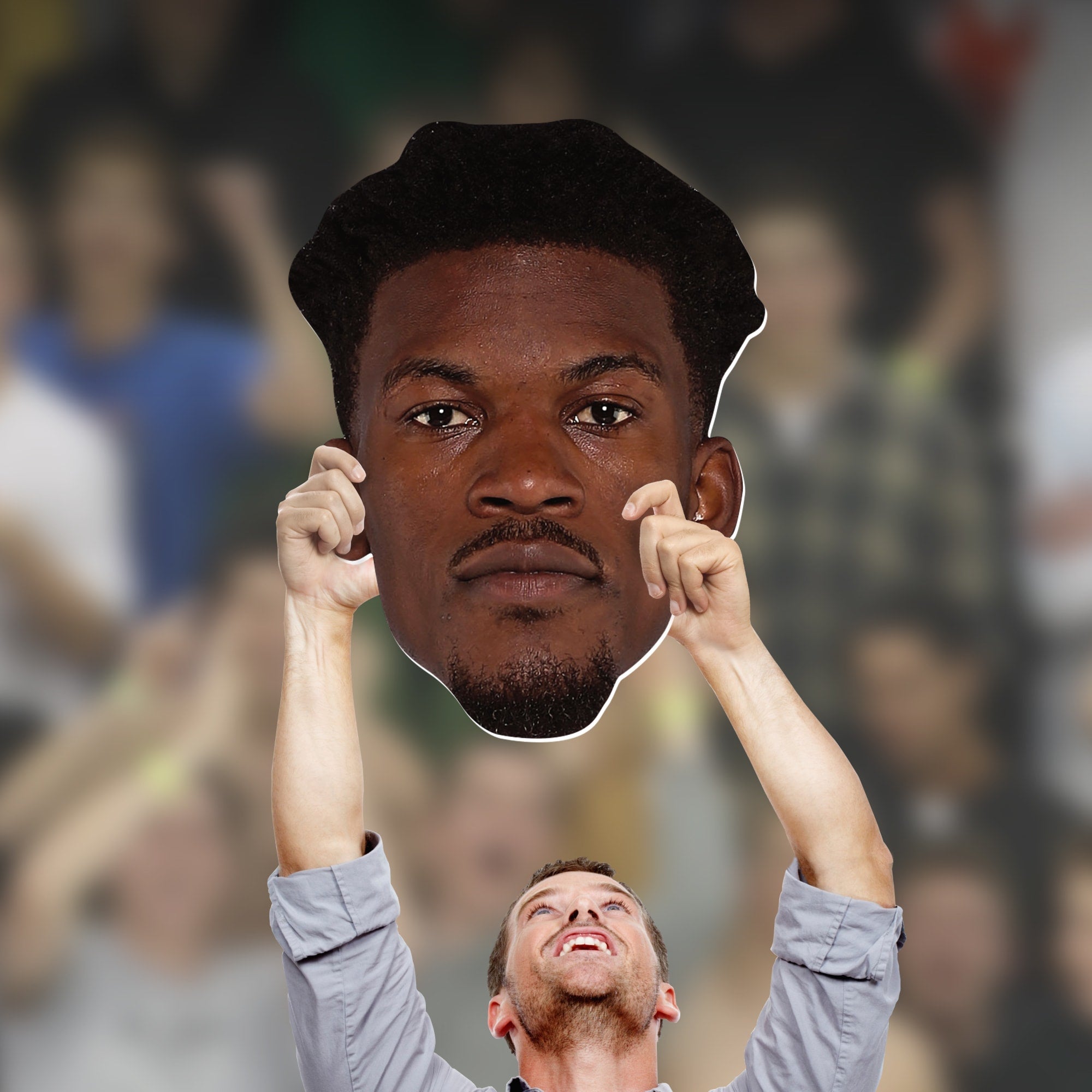 Jimmy Butler - Big Head - Official NBA - Golden State Warriors - Foam Core Cutout