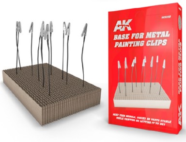AK Interactive 9100 Compressed Cardboard Base for Metal Painting Clips #9127