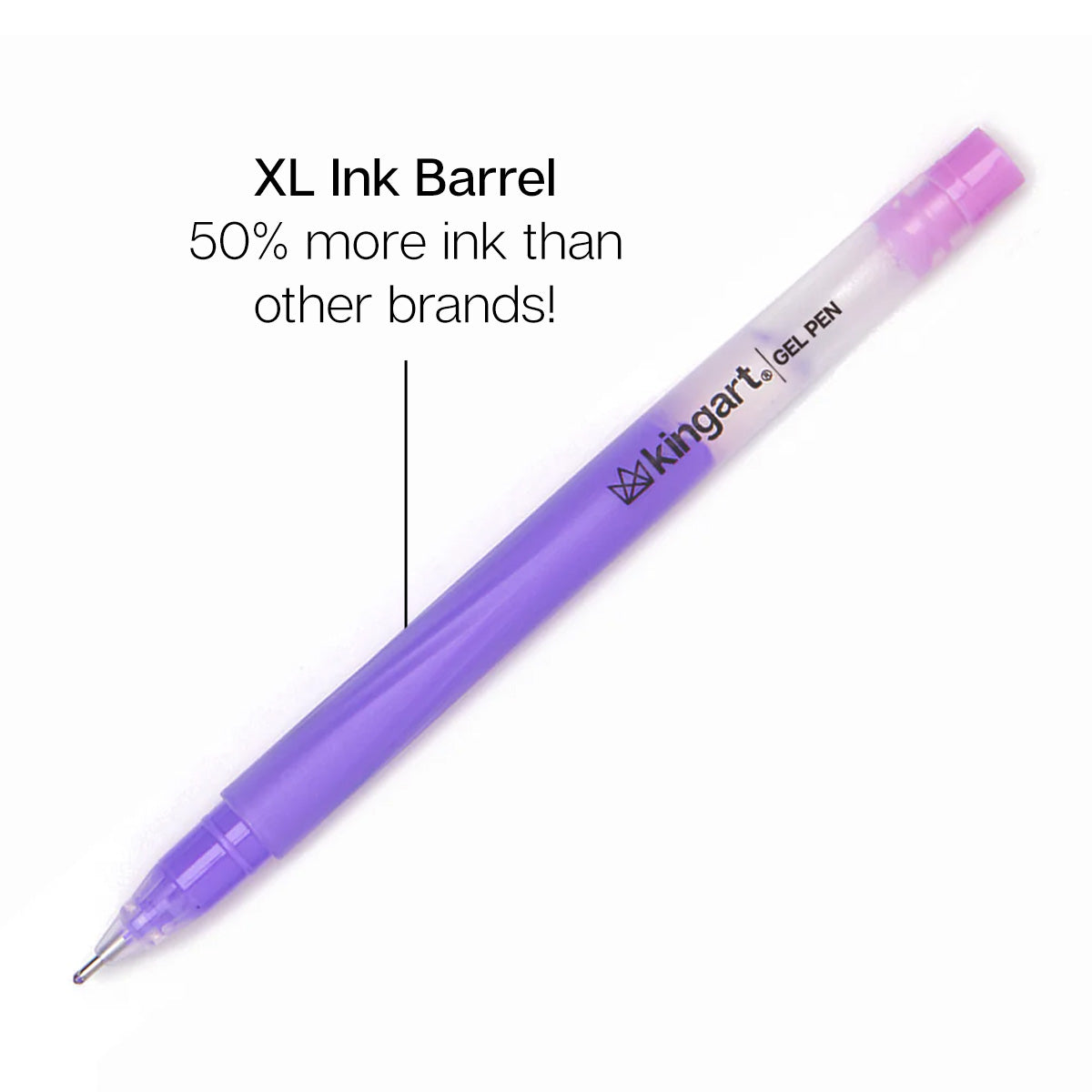 Gel Pens 24 Glitter, Metallic & Pastel Colors