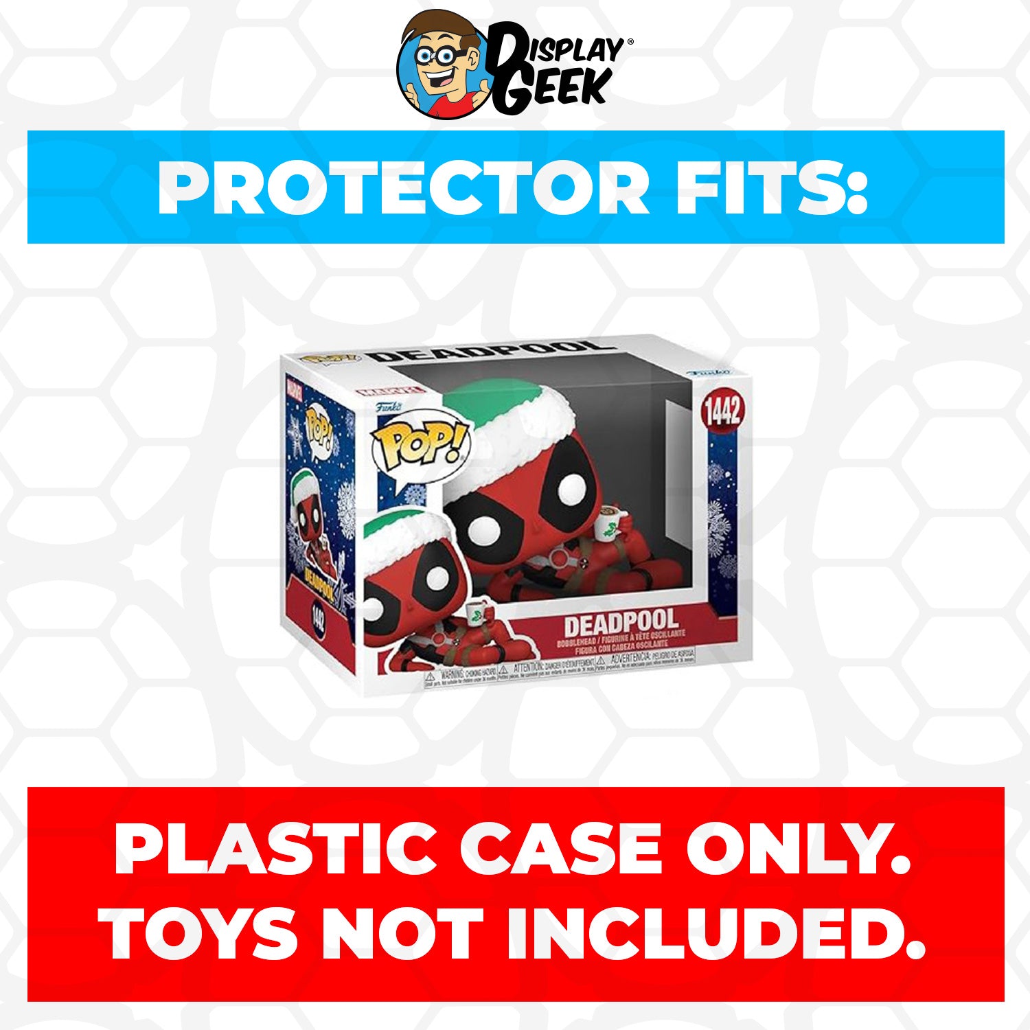 Pop Protector for 4 inch Funko Pop Mermaid Deadpool #321