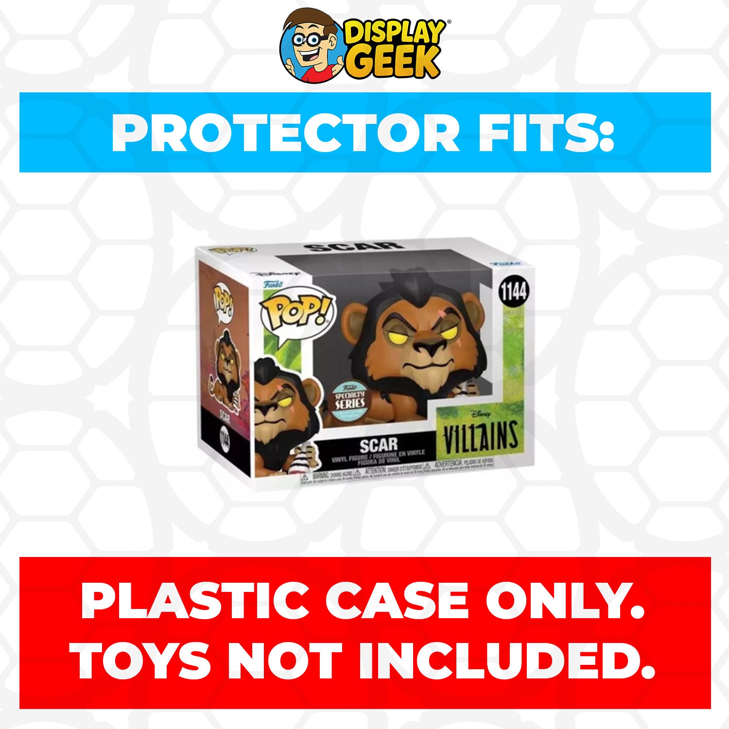 Pop Protector for 4 inch Funko Pop Scar #1144