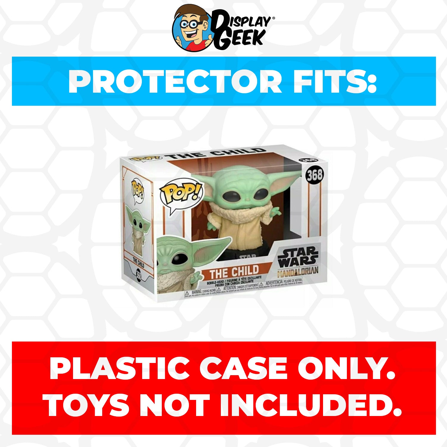 Pop Protector for 4 inch Funko Pop The Child with Frog #379