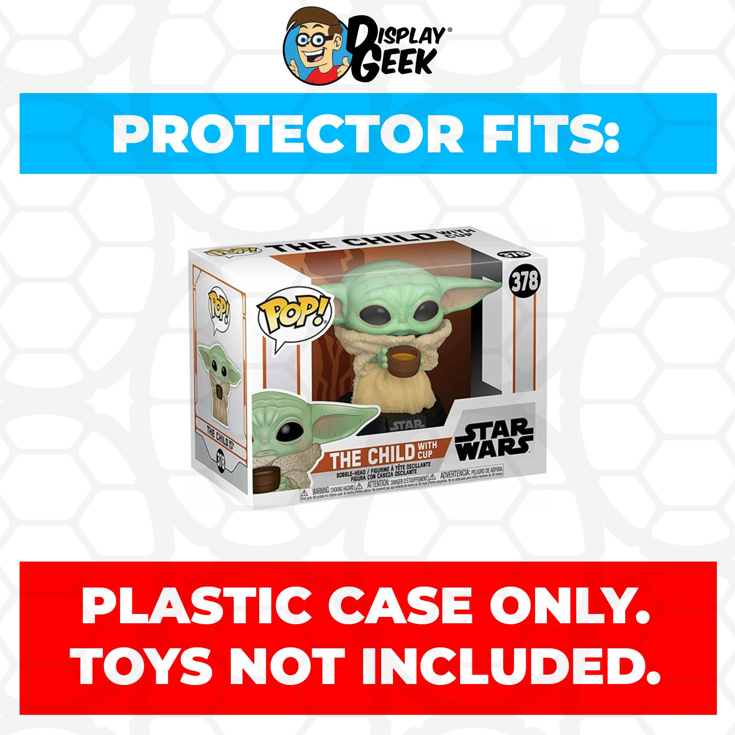 Pop Protector for 4 inch Funko Pop The Child with Frog #379