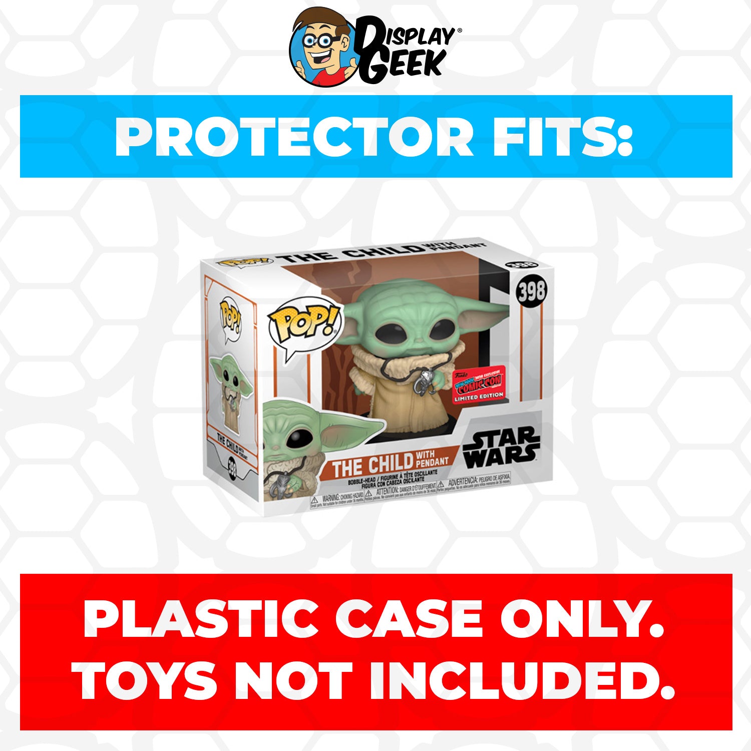 Pop Protector for 4 inch Funko Pop The Child Force Wielding #385