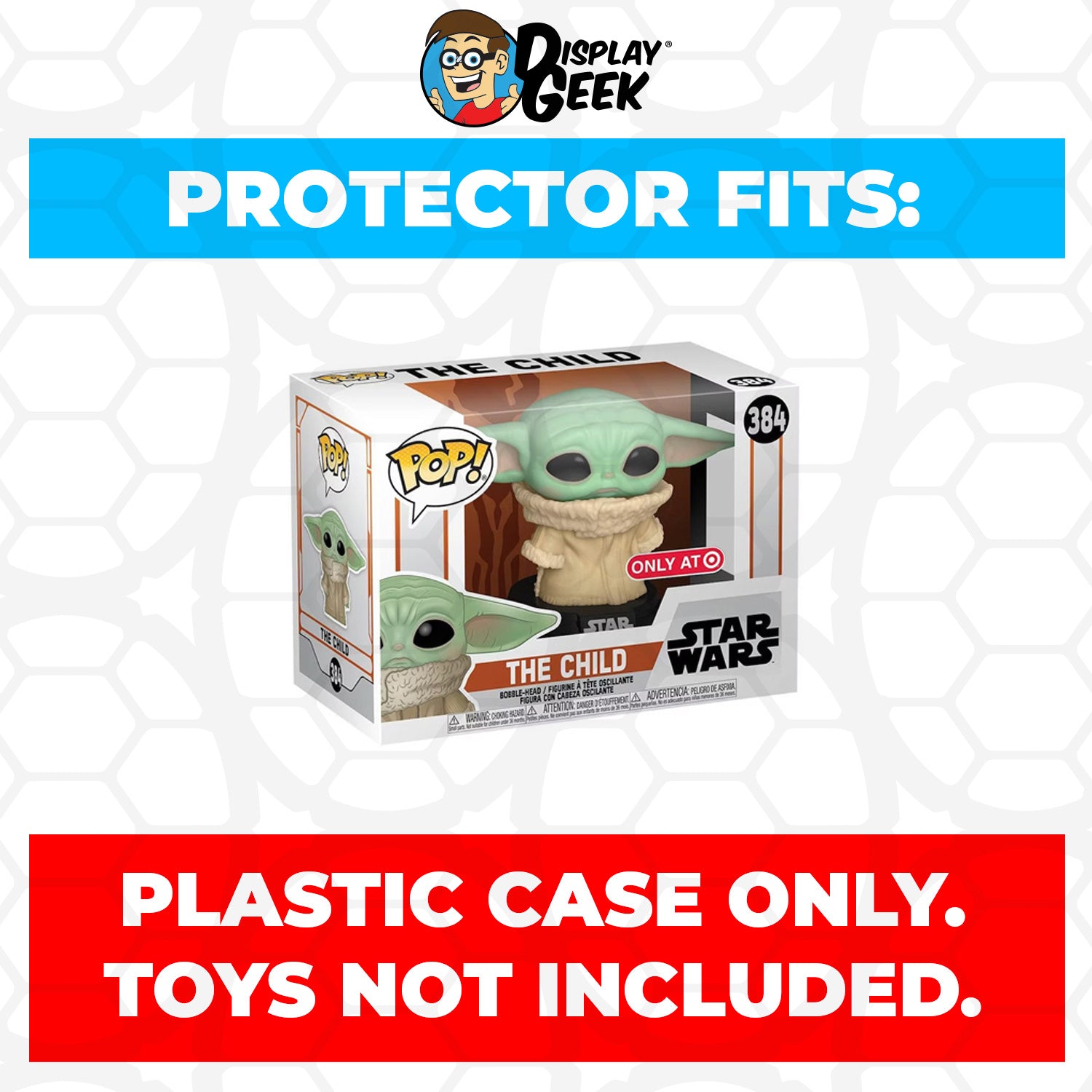 Pop Protector for 4 inch Funko Pop The Child Force Wielding #385