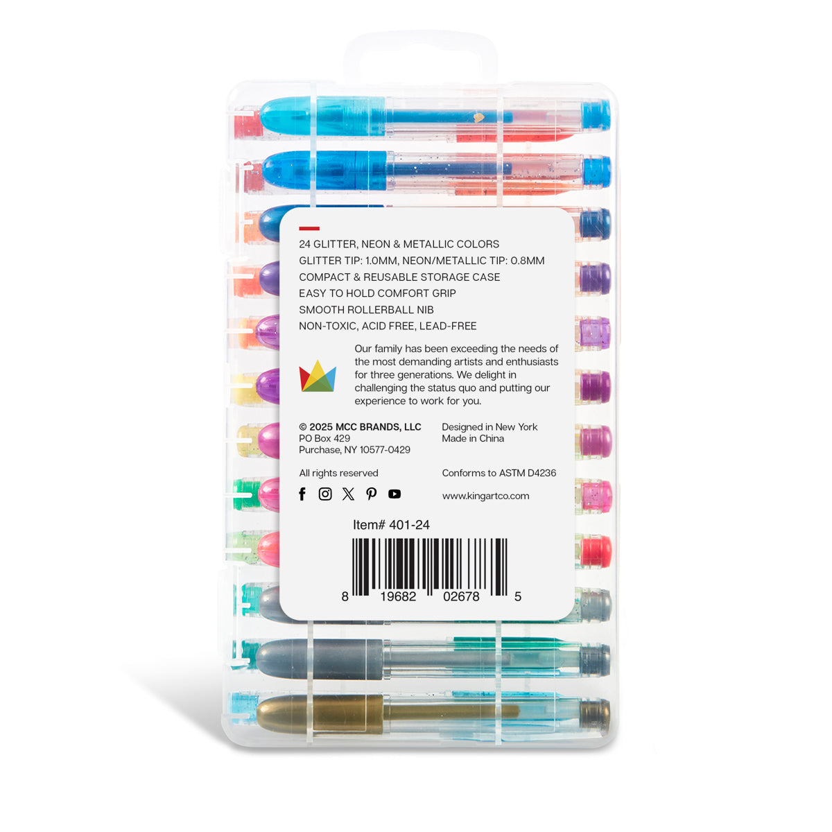 Mini Gel Pens 24 pc