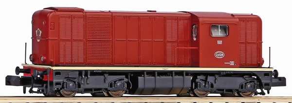 Piko 40427 N Scale N Rh 2400 Diesel w/L-Light NS III Red/Brown Sound