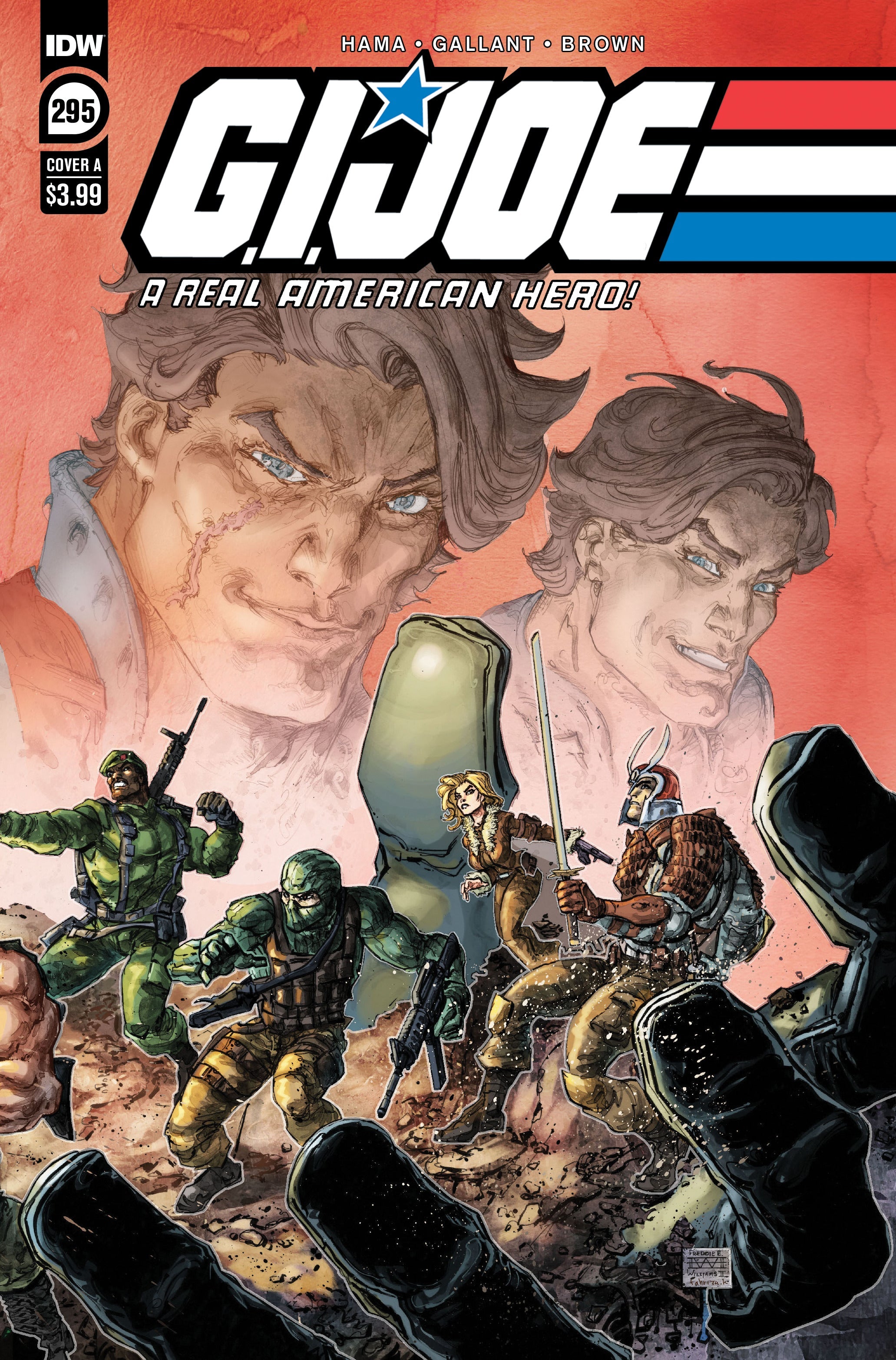 Gi Joe A Real American Hero #295 A Freddie Williams Ii (07/13/2022) Idw
